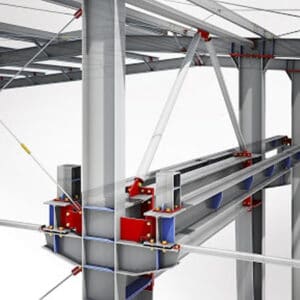 Las partes de una nave industrial